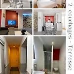 Apartamento Escapade Dans Grand T2 De Charme Avec Terrasse - Proche Gare Et Centre Lourdes